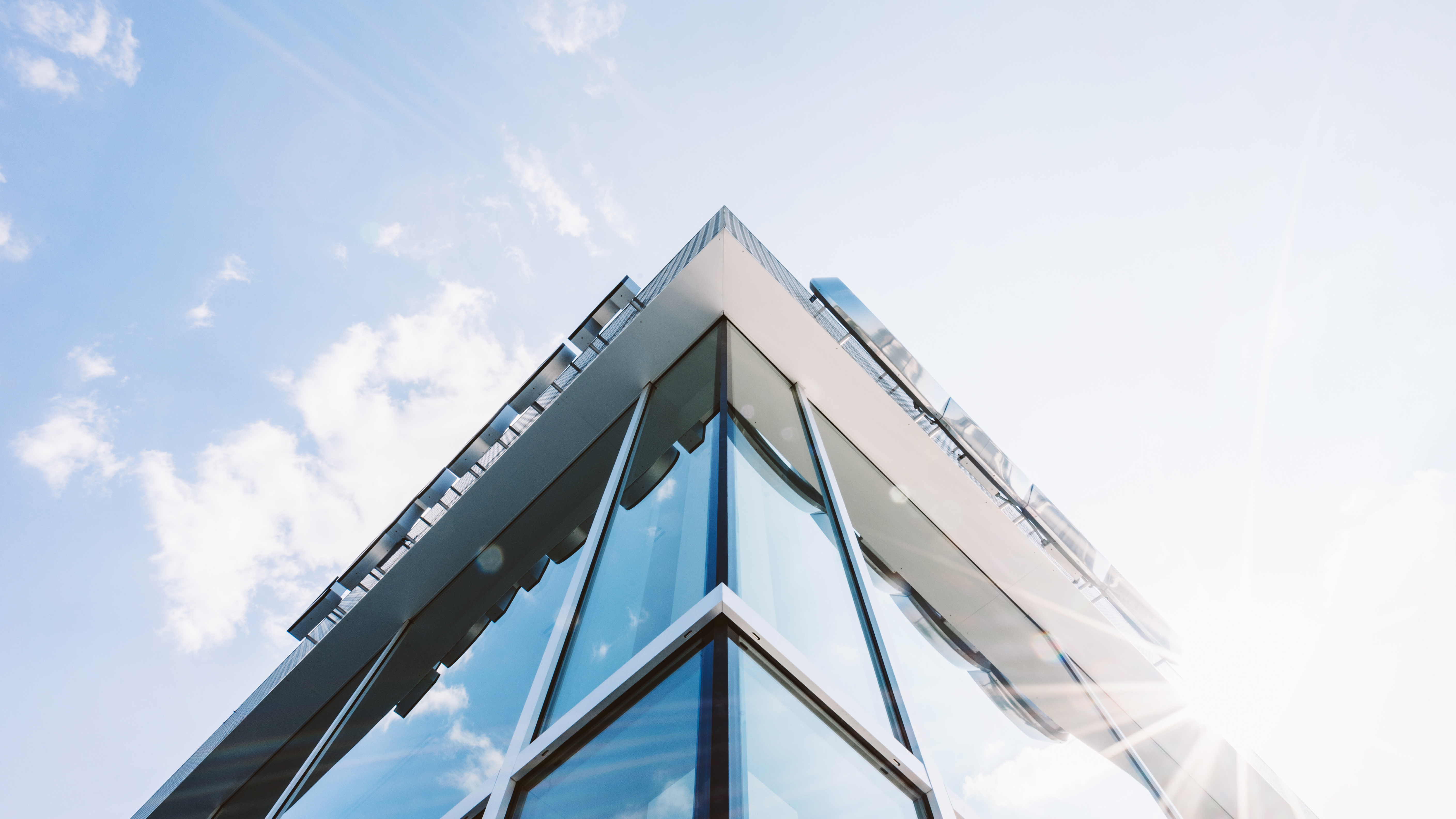 Low angle view of an office building