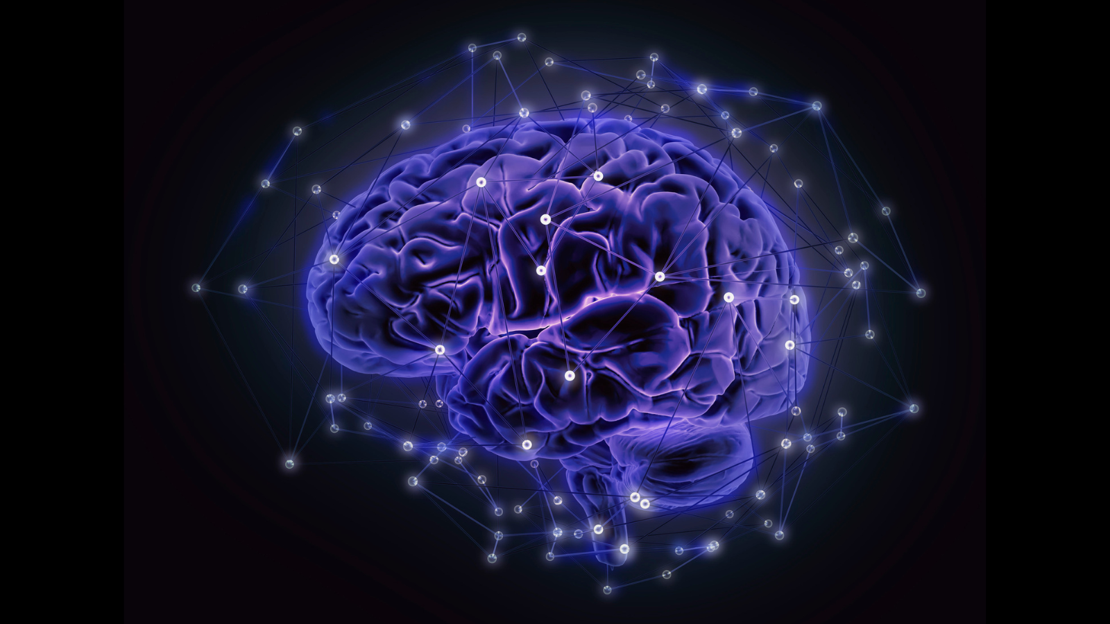 purple tech brain