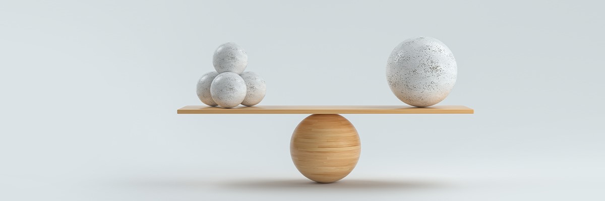 balls on wood