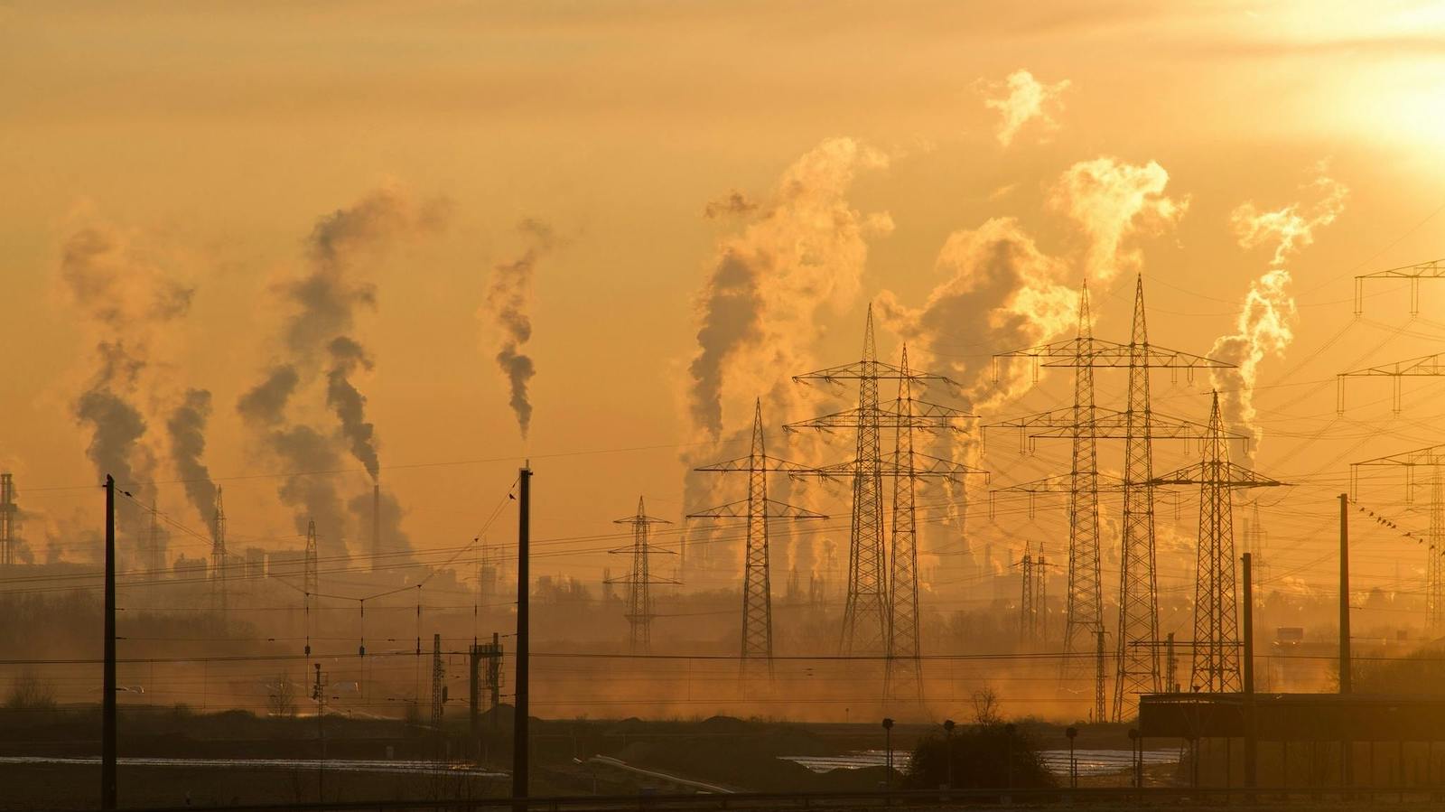 Electric Towers during Golden Hour