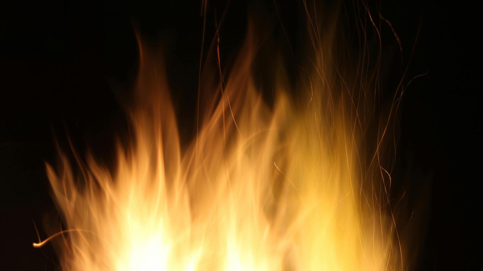 Close-up Photo of Orange Fire