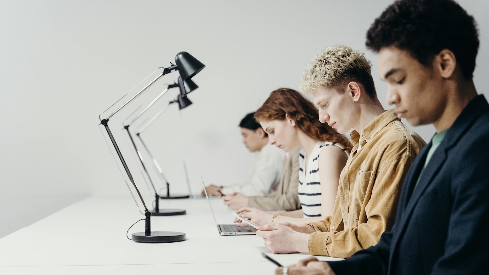 Photo of People Working