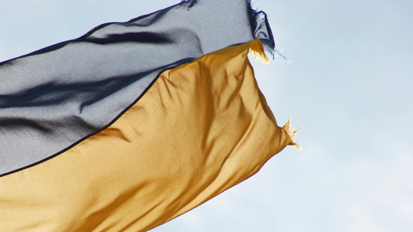 An Ukrainian Flag