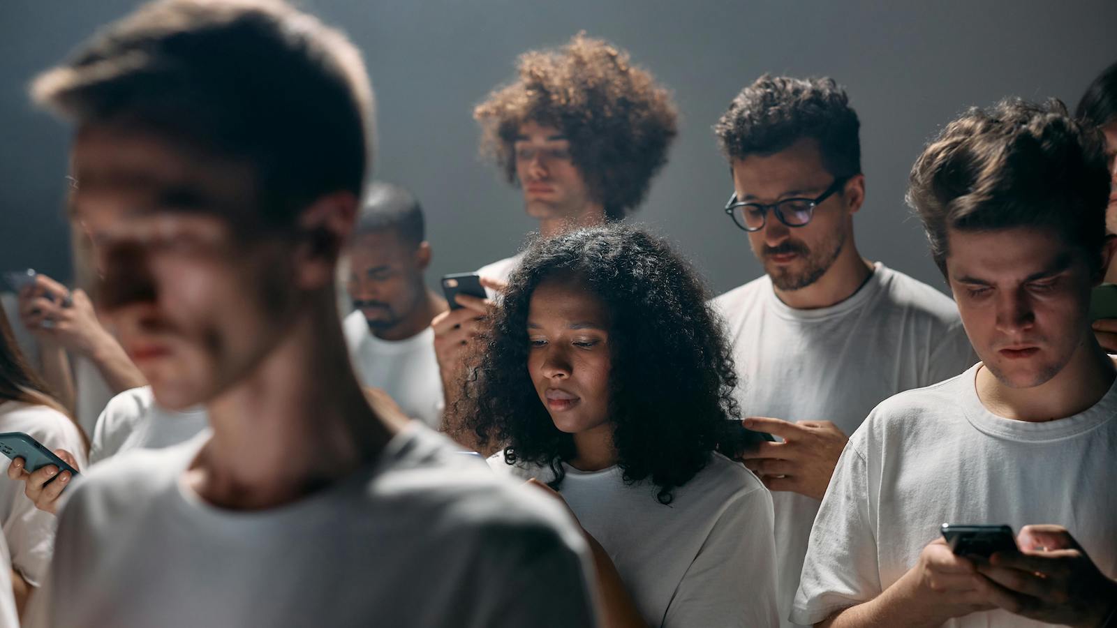 Photo of People Using Smartphones