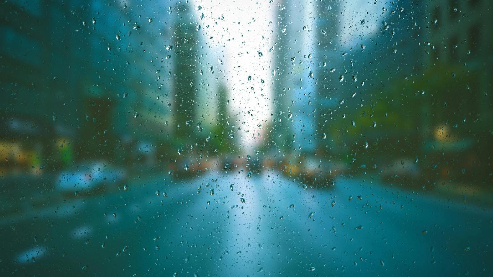 View of Street from a Glass Window
