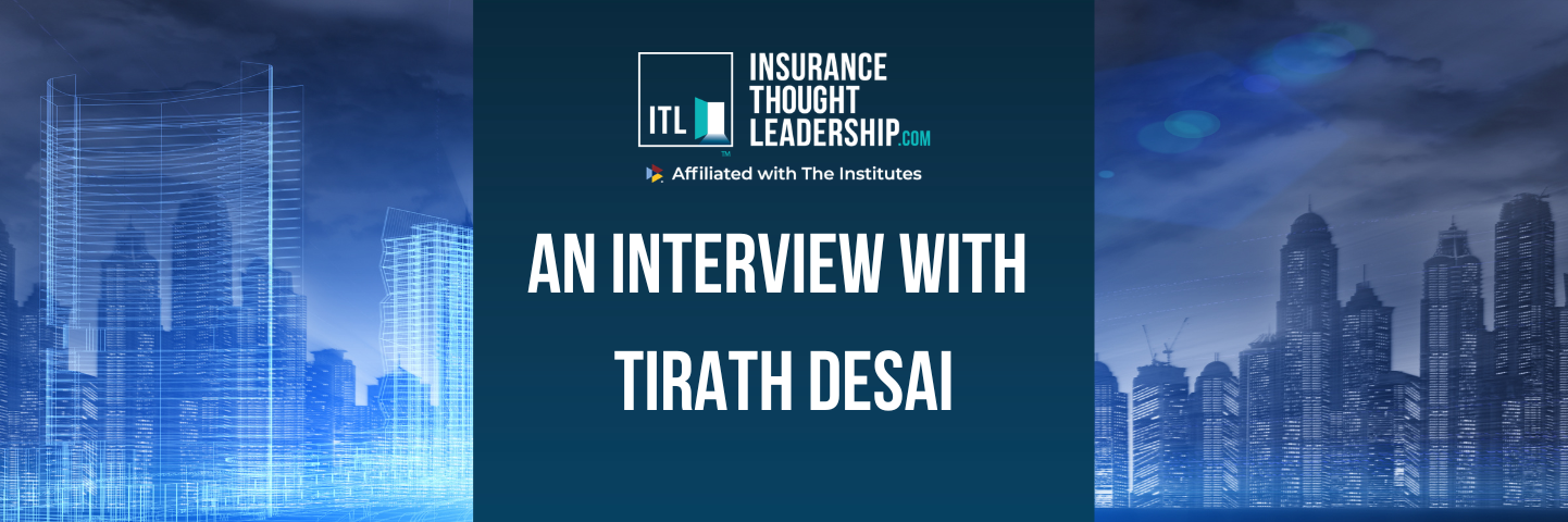 Text Box with An Interview with Tirath Desai