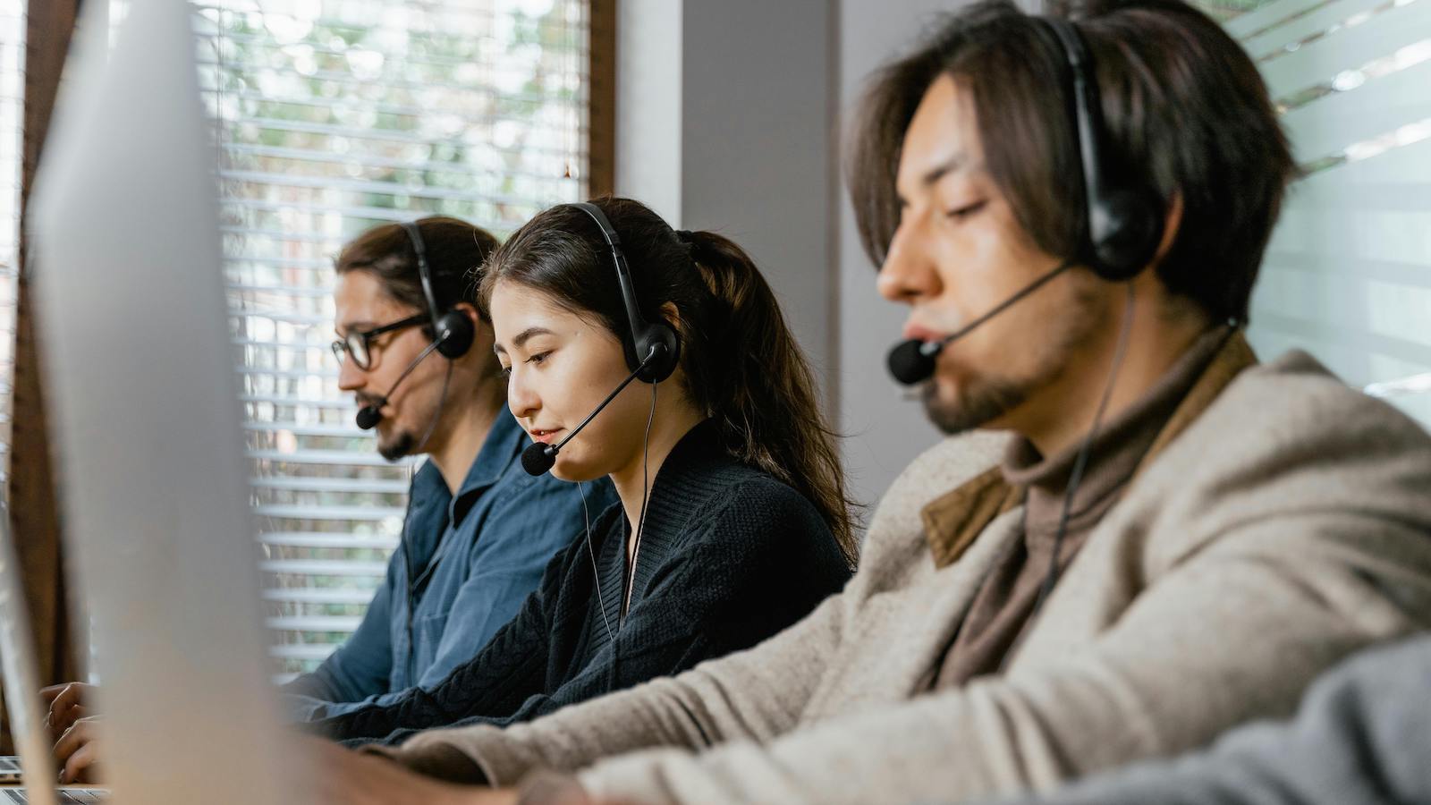 People Working as Call Center Agents