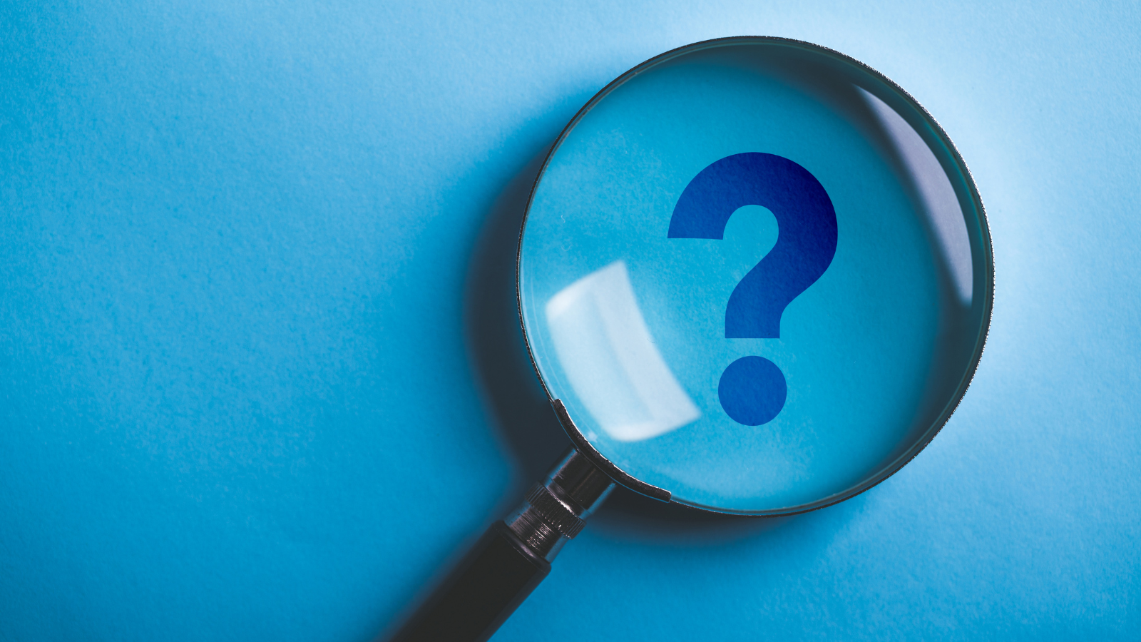 Magnifying Glass with Question