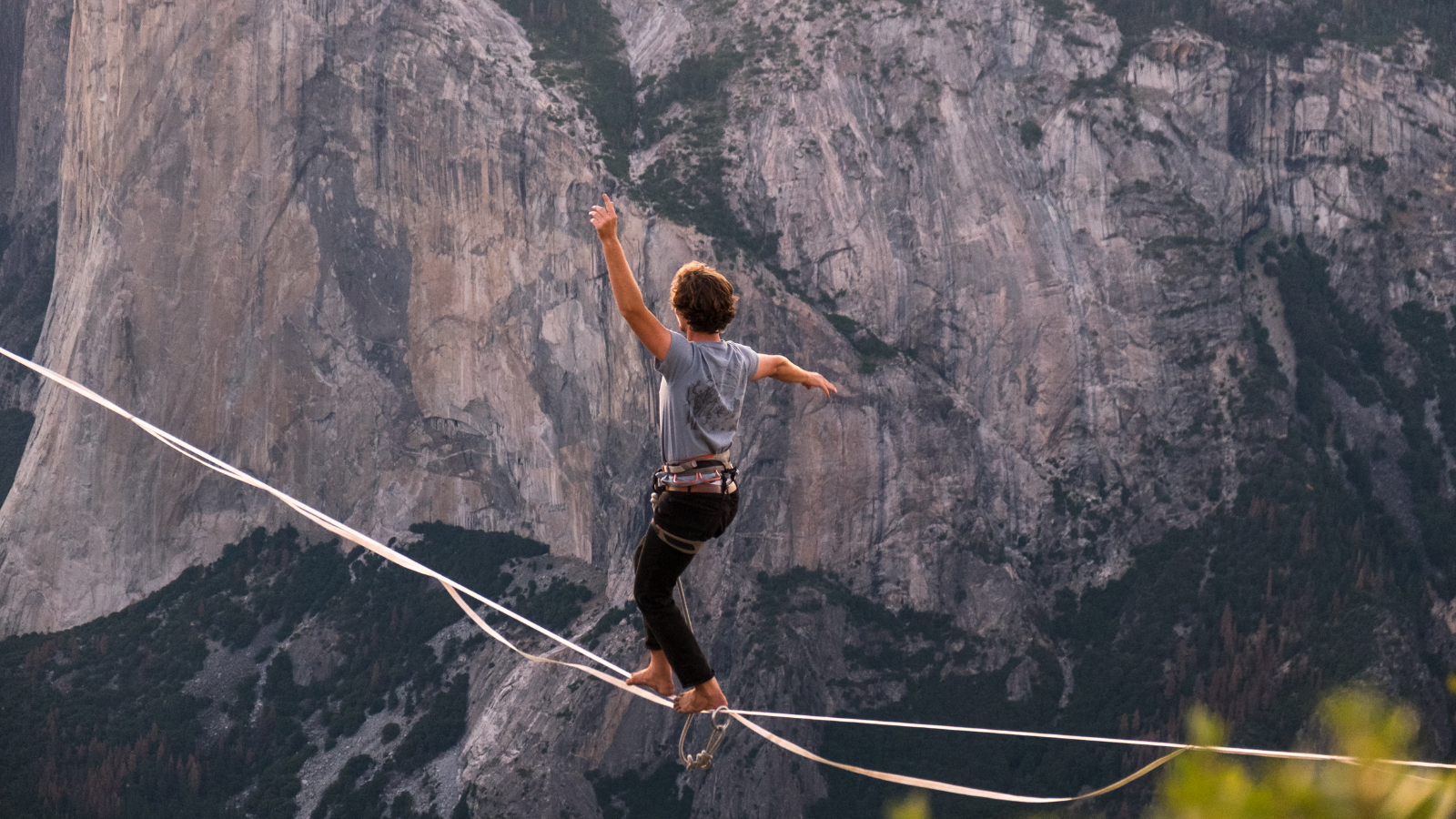 Walking a high wire