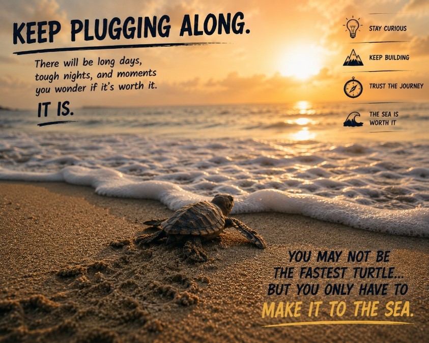 Keep Plugging Along