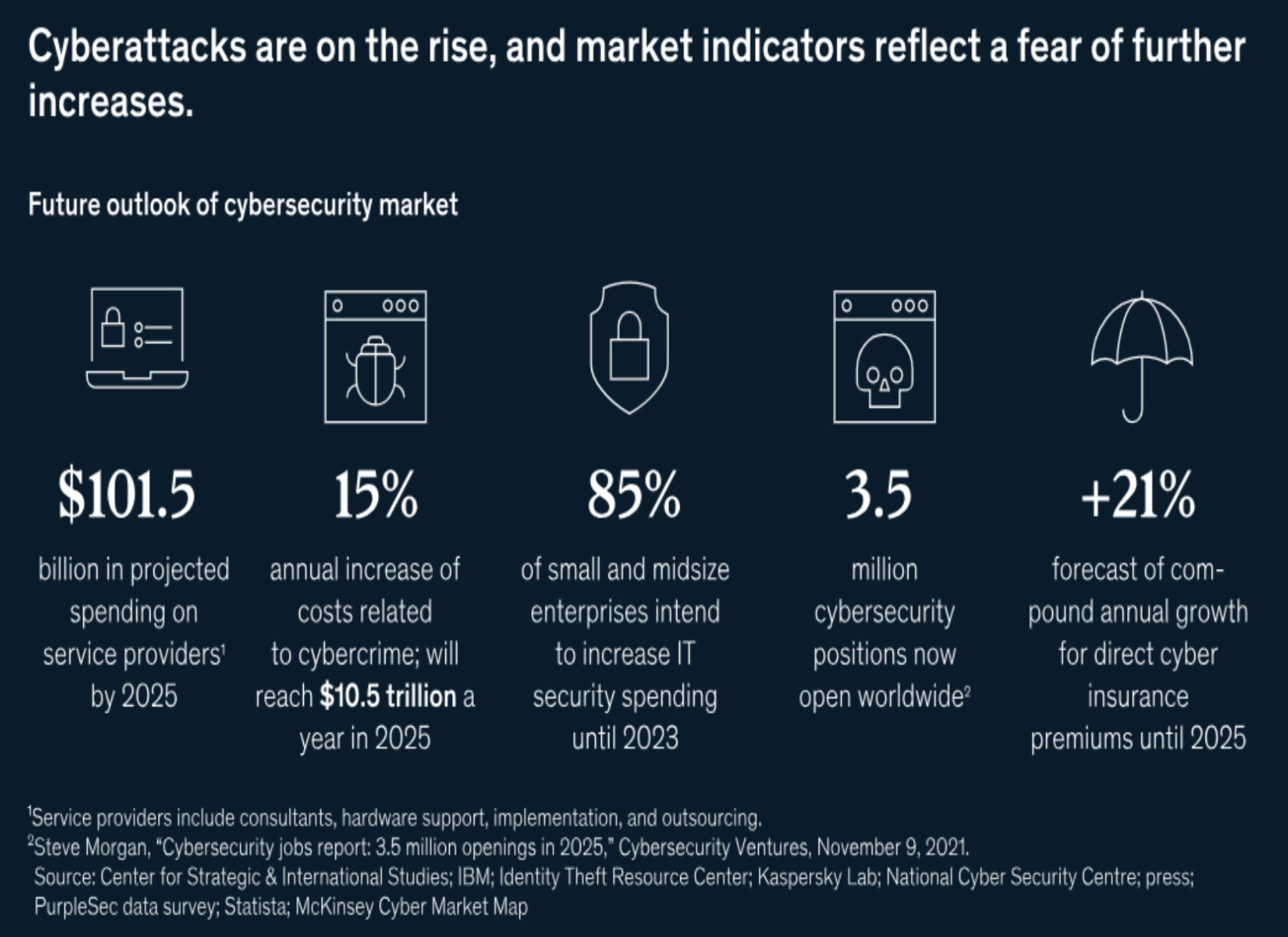 Cyber attacks are on the rise