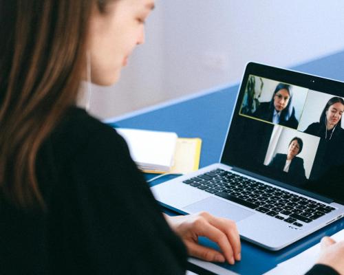 People on a Video Call