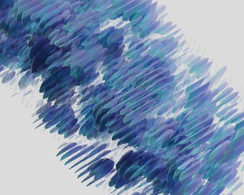 Blue and Purple Design