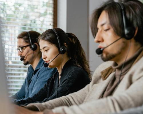 People Working as Call Center Agents