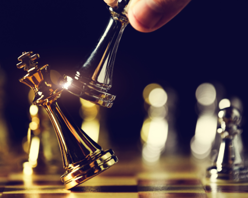 Winning Chess Pieces