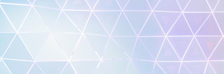 Triangle shapes over a light colored backround