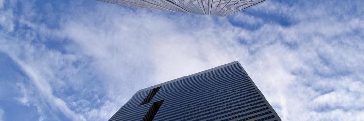 Two tall buildings